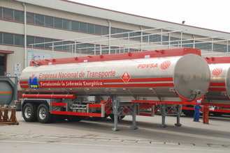 China Aluminum Fuel Tanker Semi-Trailer for Oil，jet-9302GYYAL supplier