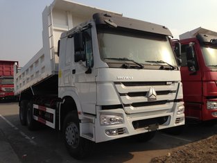 China SINOTRUK HOWO Tipper Truck with 371 HP Engine and19 cbm Rear Hydraulic Box--ZZ3257S3647B supplier