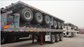 40 feet,3 axles,leaf spring suspension,super single tire, Carbon Steel Flat Bed Container Semi-Trailer  9403TJZPDT supplier