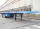 CIMC 40 foot 53 foot flatbed trailer tri axle flat bed trailer carbon steel heavy duty trailers