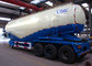 CIMC cement bulker trailer with bpw axles bulk blower cement tanker powder transportation truck trailer