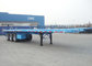 CIMC 40 foot 53 foot flatbed trailer tri axle flat bed trailer carbon steel heavy duty trailers