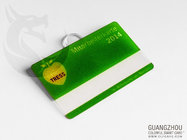 CMYK printing transparent pvc card