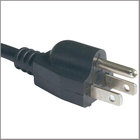 North American UL power cord with Nema 5-15p plug