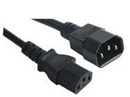 IEC320 C13 to C14 power cord, computer connection power cable