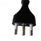 Italy 16A 250V power cord plug with IMQ Italian approval