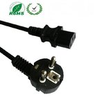 European Schuko plug to C13 power cord, VDE approved cordset with CEE7/7 plug