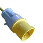 Power cables with CEE 16A/32A industrial plug and socket