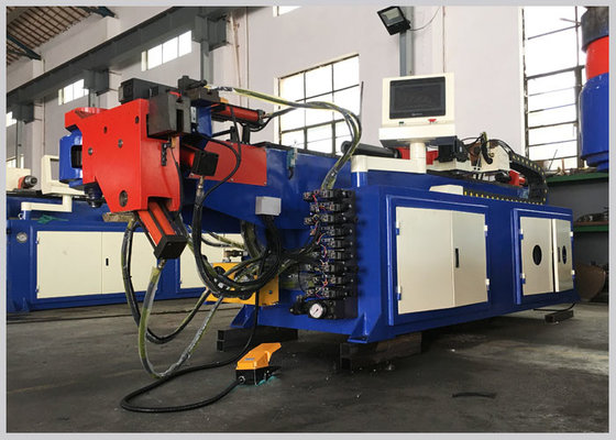 China Electric Hydraulic Pipe Bender , Cnc Mandrel Tube Bender For Car Handle Processing supplier