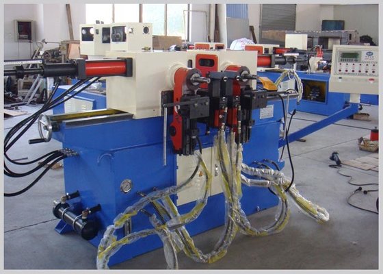 China SW38 Full Automatic Double Head Pipe Bending Machine Low Power Construction supplier