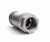 Best Professional Stainless Steel CNC Machining / Drilling / Tapping Nut for sale