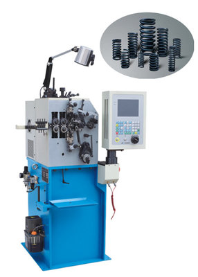 China Diameter 0.2 mm - 1.2 mm Automatic Battery Spring Coiling Machine supplier