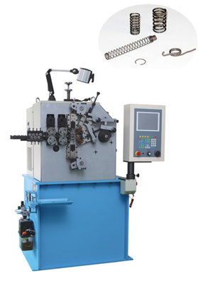 China One Year Warranty Unlimited Wire Feeding Length Battery Spring Coiling Machine supplier