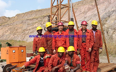 Drilling Training in Congo