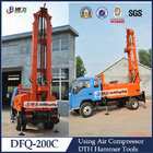 DFQ-200C truck mounted 200m DTH water well drilling rig, 200m Drilling Rig Machine