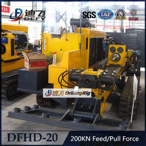 Widely Used DFHD-20 Horizontal Directional Drilling Machine HDD Rigs