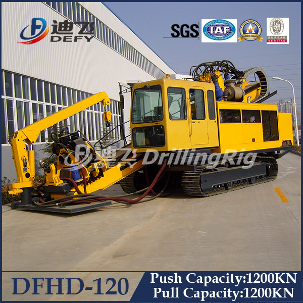 120T Horizontal Directional Drilling rig HDD machine Rig DFHD-120