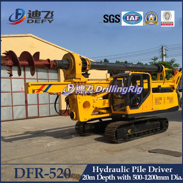 Manufacturer of Hydraulic Piling Driver Machines DFR-520 for Sale