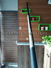 Portable 40 ft carbon fiber telescopic gutter pole for vacuum gutter cleaning, carbon fiber tapered pole