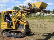 Cheap Chinese Farm Machiney Mini Bulldozer with 4-in-1Front Loader