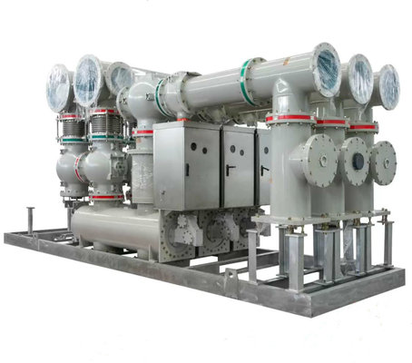 China SF6 gas insulated switchgear high voltage switchgear with components CB CT PT DES LA etc supplier
