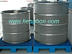 Wedge Wire Screen basket for paper machinery