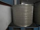 High pressure screen basket for waste paper stock preparation