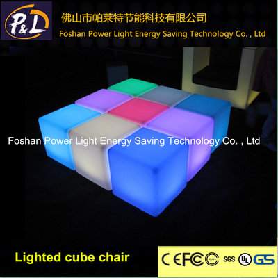 Modern Fashion Furniture LED Cubic Chair