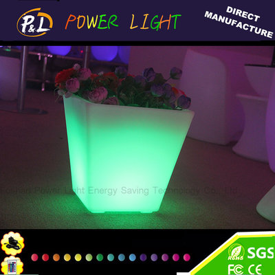 Wedding Event LED Furniture Decoration Color Changing LED Pot