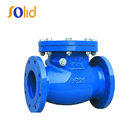 Ductile cast iron double flanged swing check valve PN16 for water supply
