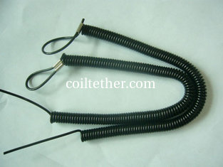 China 5m Fishing Safety Line Boating Lanyard Steel Cable Cord not Finished Ready for Attachment Hooks supplier