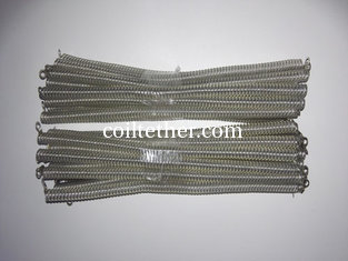 China Transparent Clear 0.3wire 2.0cord 20cm Length Coiled Urethane Tether w/Screw Terminal Connectors supplier