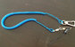 3meter lobster clasp hook blue flexible fishing safety line coiled lanyard fishing tools supplier