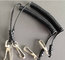 20cm length black 2.5mm coil dia hot selling safe spring flexible coil lanyard cable supplier