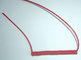 Custom size request red plastic high quality China spring string coil cord tool lanyard supplier