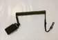 Durable army green customized strongest police pistol retention lanyard retainer accessory supplier