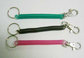 Green Pink Black Popular Colors Plastic Spring Coil Tether Key Chains Cheap Price supplier
