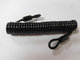 Hot Selling China Manufacturer Supply Black High Pulling Spiral Coiled Retainer Strap w/2loops End supplier