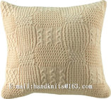 Custom Crochet Cushion New Design Cushion Covers for Office Chair and Home Knitted Pillow Case Cushion Toys Pouf Ottoman