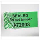 Custom Tamper Evident Warranty Blue VOID OPEN Labels,Warranty VOID Stickers Printing