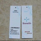 custom tags and labels thick Kraft paper hang tag for clothing ， Promotion Die Cut Kraft Paper Hang Tag for Cloth