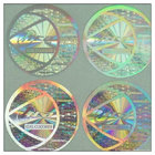 Security anti-counterfeit hologram sticker,Shiny 3D custom hologram sticker for all kinds of products anti- counterfeit