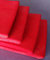 Fluorescence Red Color Rubber Masterbatch For  Suitcase Material , Sport Facility supplier