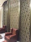 Interior hanging room divider screen 304 stainless steel curtain wall panel