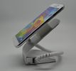 Security alarm cell phone holder for desk anti-theft devices