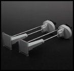 security stainless steel slat-wall display hooks for mobile phone stores