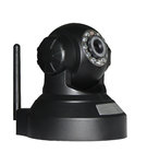 HD night vision h.264 sd card storage DOUBLE wifi p2p ip camera with speaker