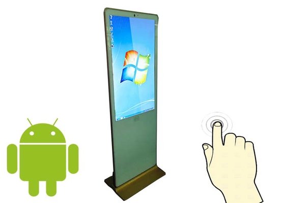 China Intel I3 Cpu Touch Screen Kiosk , Led All In One Pc Computer With Wifi supplier