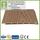 High quality 3D Wood Grain WPC Cladding Anti-uv Facade Boards Exterior Wood Composite Wall Panel