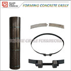 Customized size circular steel columns formwork panel column formworks